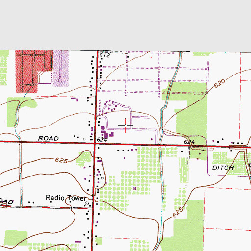 Topographic Map of City of Avon Lake, OH