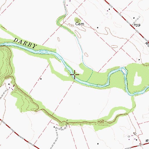 Topographic Map of Township of Jackson, OH