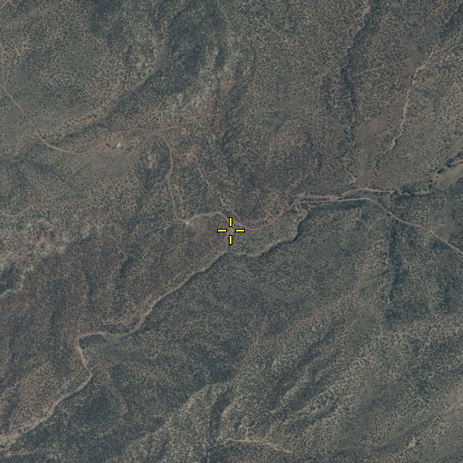 Aerial/Satellite Image of Be He Lini Spring, AZ