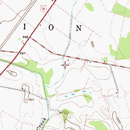 Topographic Map of Township of Union, OH
