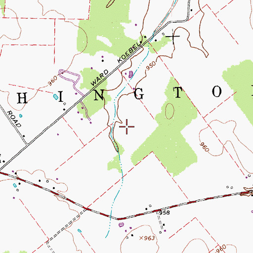 Topographic Map of Township of Washington, OH