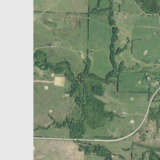 Aerial/Satellite Image of Birch Creek, OK