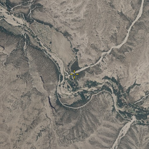 Aerial/Satellite Image of Sand Wash, AZ