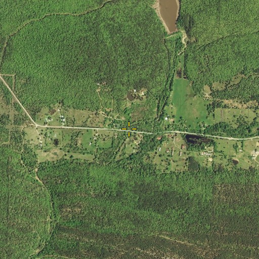 Aerial/Satellite Image of Cedar Hollow, OK