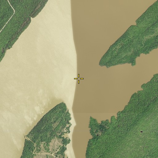 Aerial/Satellite Image of Elm Creek, OK