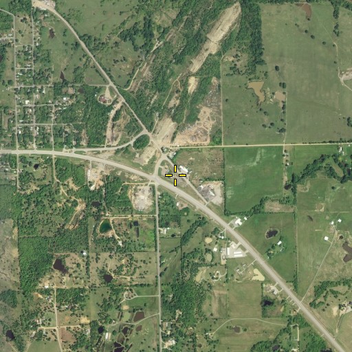 Aerial/Satellite Image of Faith Tabernacle, OK