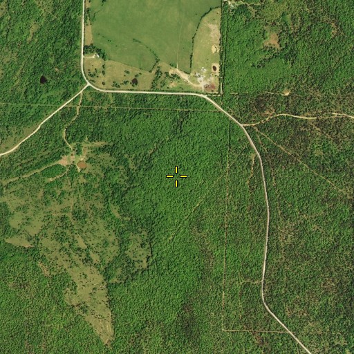 Aerial/Satellite Image of Hiawana Prairie, OK