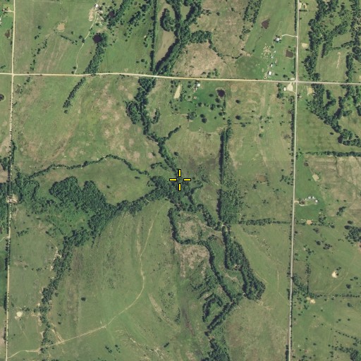 Aerial/Satellite Image of Impson Valley, OK