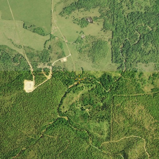 Aerial/Satellite Image of Ingersoll Creek, OK