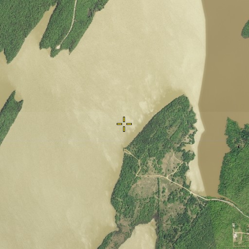 Aerial/Satellite Image of Mill Creek, OK