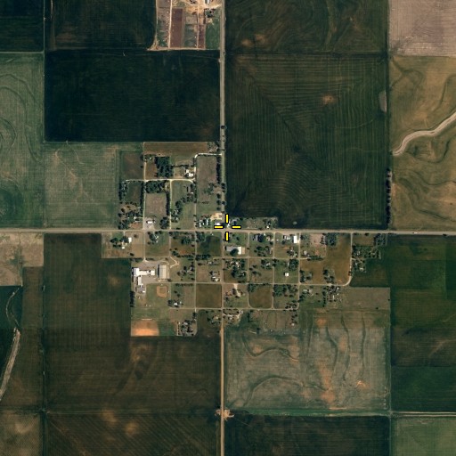 Aerial/Satellite Image of Mutual, OK