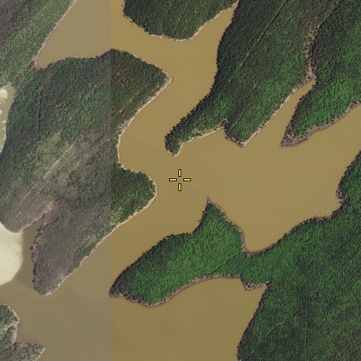 Aerial/Satellite Image of Prairie Hollow, OK