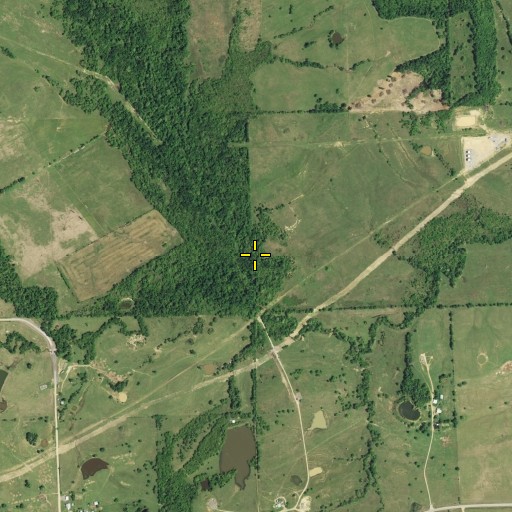 Aerial/Satellite Image of Rabbit Creek, OK