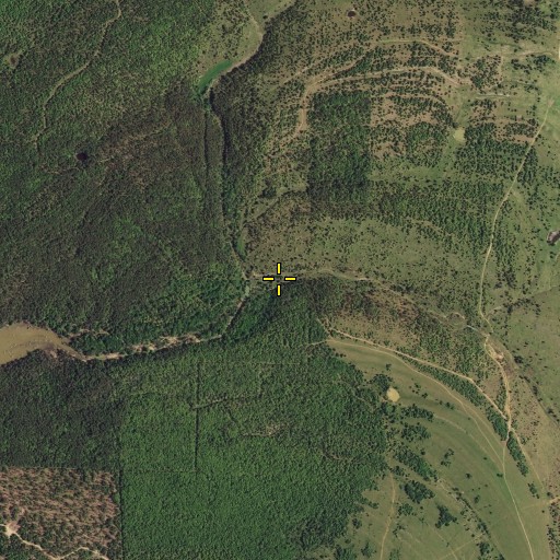 Aerial/Satellite Image of Rough Hollow, OK