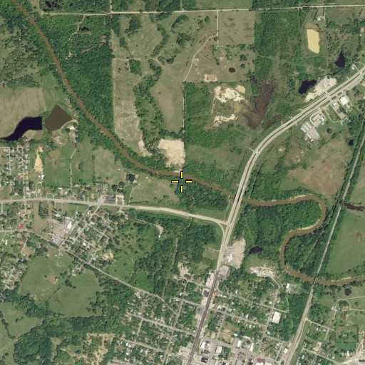Aerial/Satellite Image of Sand Creek, OK