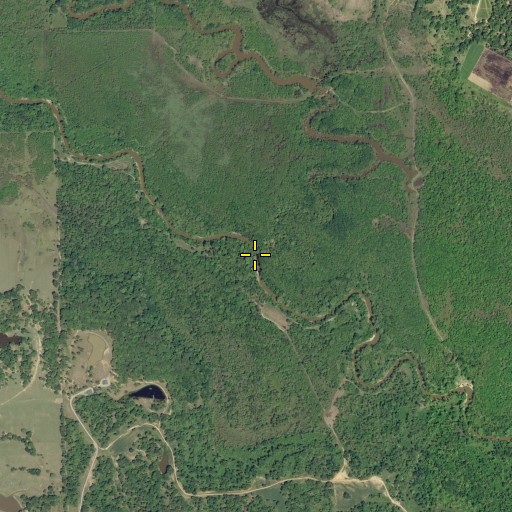 Aerial/Satellite Image of Sand Creek, OK