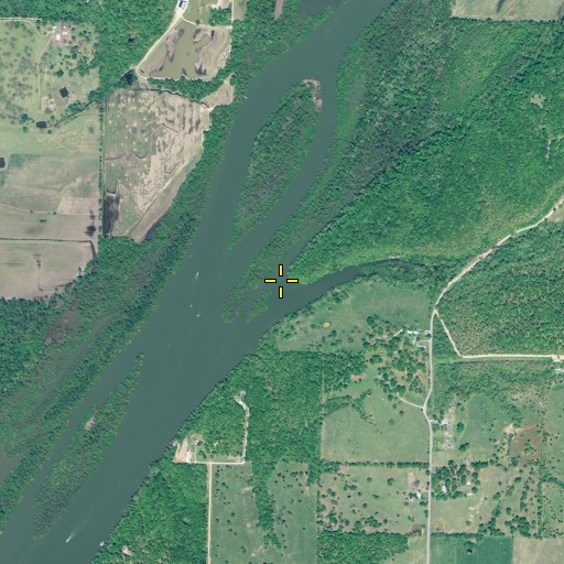 Aerial/Satellite Image of Shawnee Branch, OK
