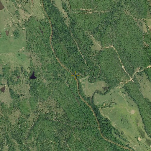 Aerial/Satellite Image of Sulphur Creek, OK