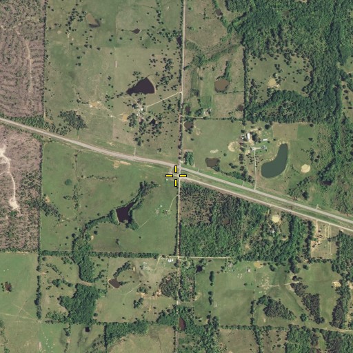 Aerial/Satellite Image of Darwin, OK