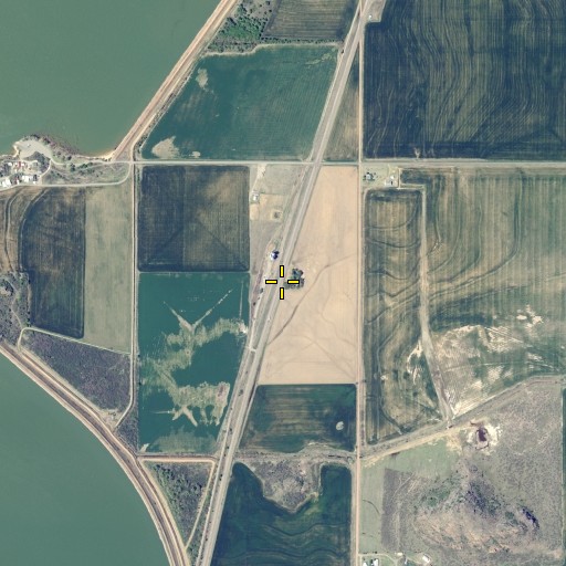 Aerial/Satellite Image of Lugert, OK