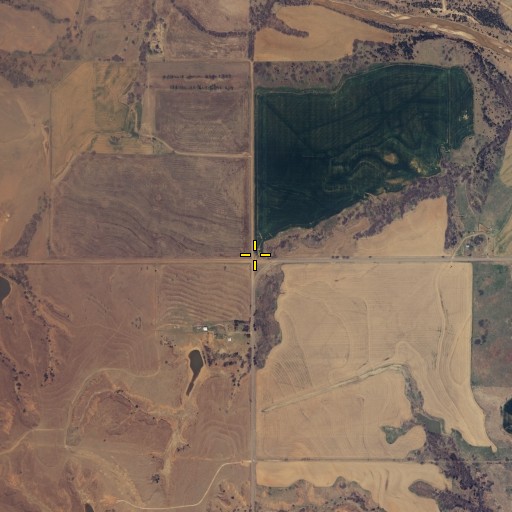 Aerial/Satellite Image of Winchester, OK