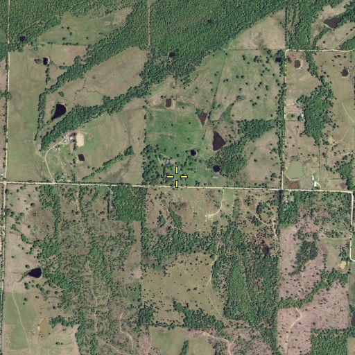 Aerial/Satellite Image of North Nelson School, OK