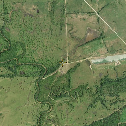 Aerial/Satellite Image of Mine Number 21, OK
