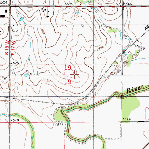 Topographic Map of Schumacher Field (historical), OK