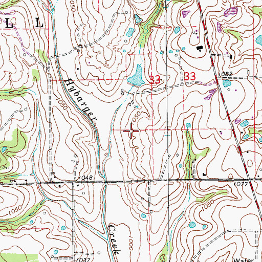 Topographic Map of Mash Heliport, OK