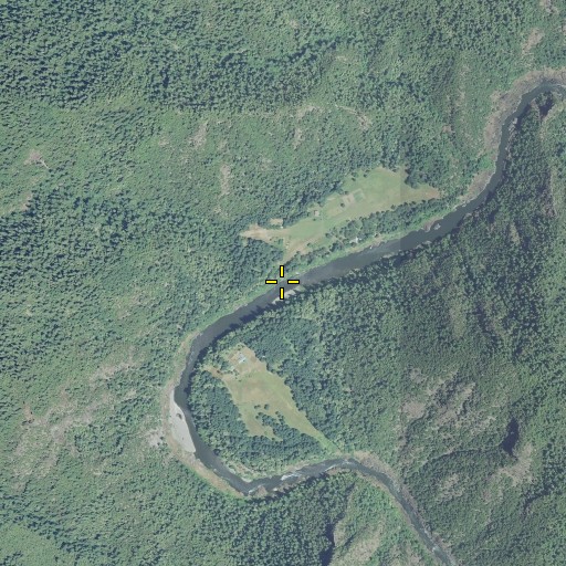 Aerial/Satellite Image of Paradise Riffle, OR
