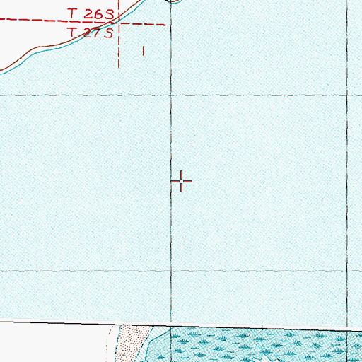 Topographic Map of Warm Springs Creek, OR