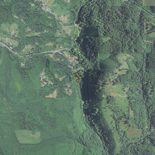 Aerial/Satellite Image of Alder Creek, OR