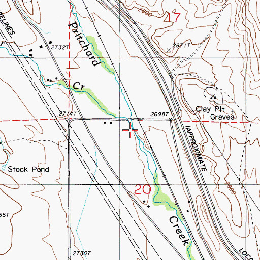 Topographic Map of Alder Creek, OR