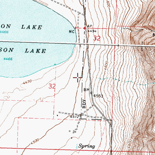 Topographic Map of Arsenic Canyon, OR
