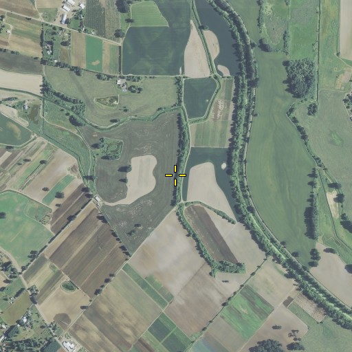 Aerial/Satellite Image of Ash Slough, OR