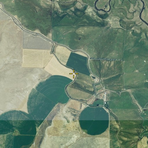 Aerial/Satellite Image of Basche Ditch, OR