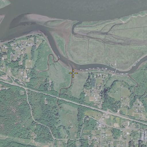 Aerial/Satellite Image of Bear Creek, OR