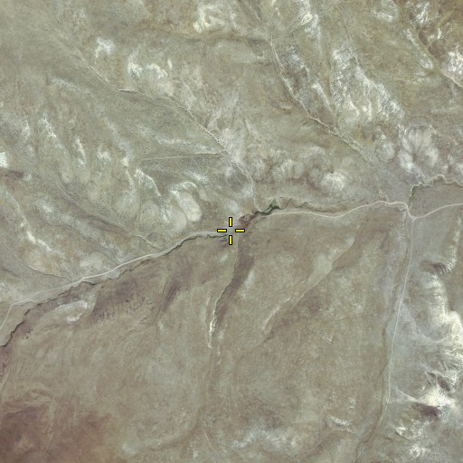 Aerial/Satellite Image of Beirman Spring, OR