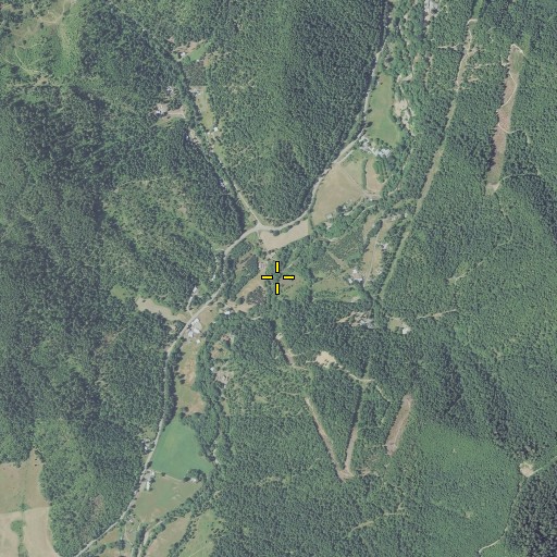 Aerial/Satellite Image of Big Lick, OR