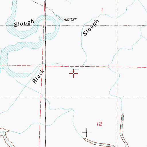 Topographic Map of Brandon Well, OR