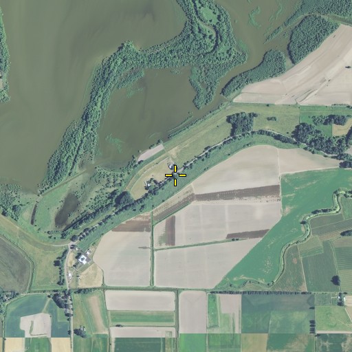Aerial/Satellite Image of Broad Slough, OR