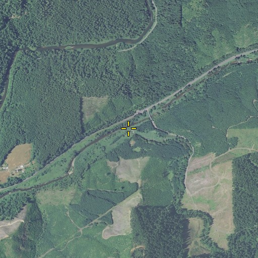 Aerial/Satellite Image of Brush Creek, OR