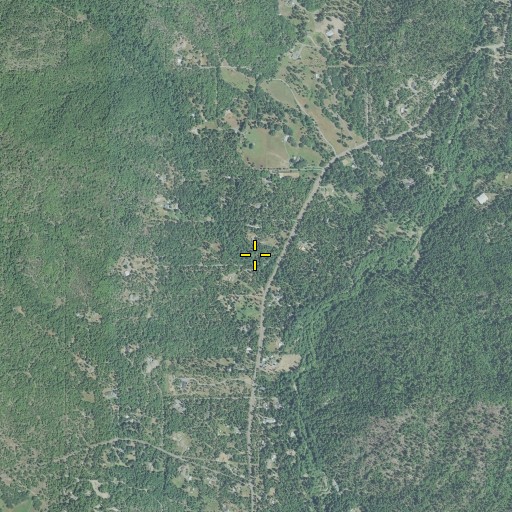 Aerial/Satellite Image of Brushy Gulch, OR