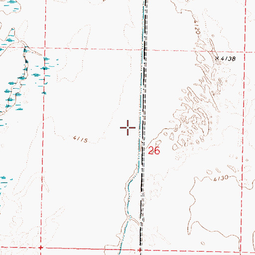 Topographic Map of Busse Canal, OR