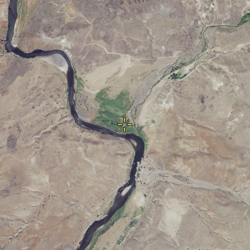 Aerial/Satellite Image of Butte Creek, OR