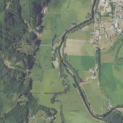 Aerial/Satellite Image of Catching Creek, OR