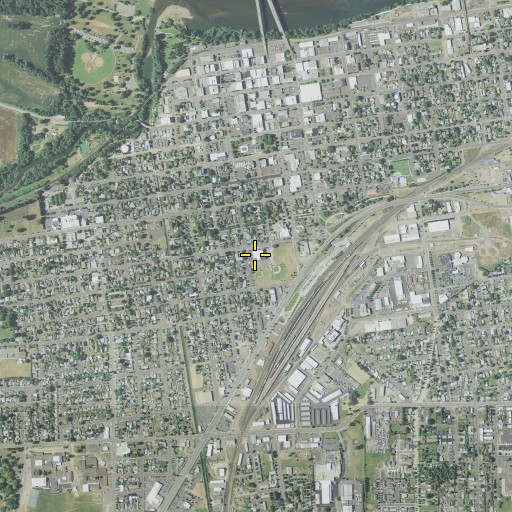 Aerial/Satellite Image of Central Elementary School, OR
