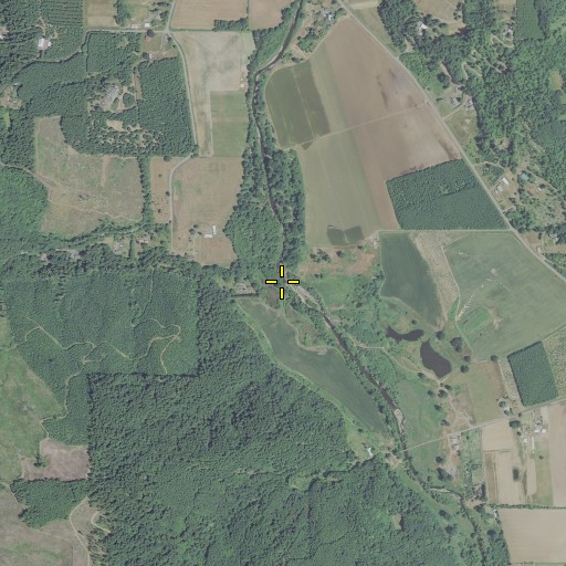 Aerial/Satellite Image of Clear Creek, OR