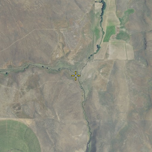 Aerial/Satellite Image of Clover Creek, OR