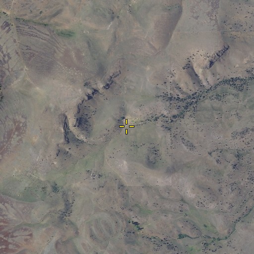 Aerial/Satellite Image of Coates Spring, OR